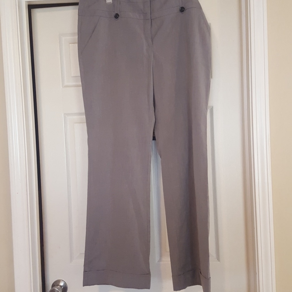 Dress pants with cuff